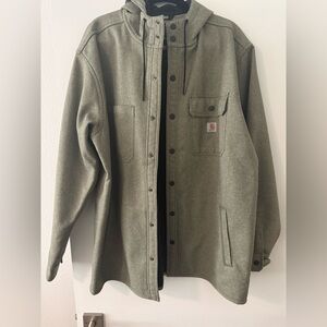 Carhartt Rain Defender Jacket - Black and Green